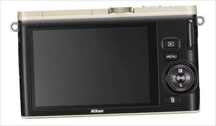 Nikon 1 J3 spejlløst kamera - display