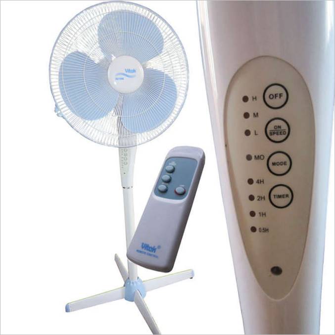 VITEK 1909 W ventilator: blæser som en brise fra brændingen