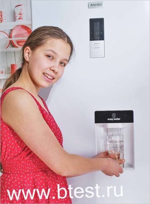 Ascoli køleskab - dispenser Ascoli køleskab - dispenser