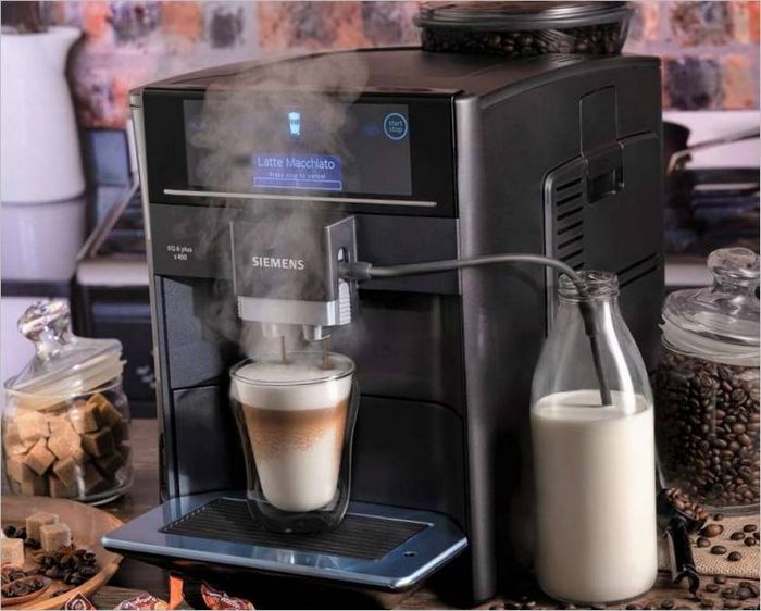 Siemens TE65 latte kaffemaskine