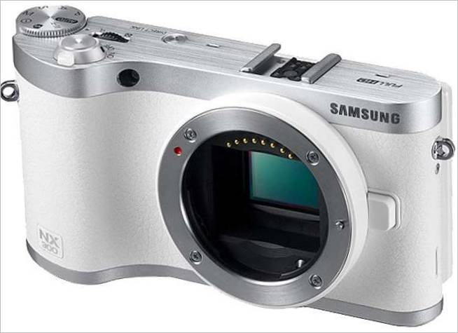 Samsung NX300 spejlløst kamera - hus