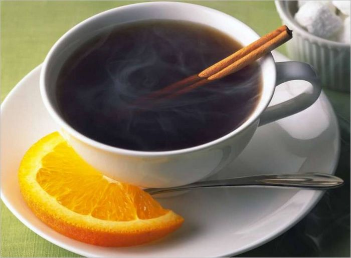 Kaffe med appelsin