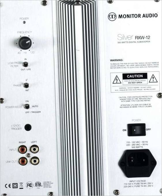 Monitor Audio Silver RXW-12 subwoofer