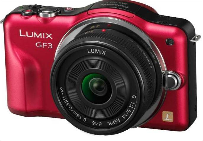 Panasonic Lumix DMC-GF3 kompaktkamera