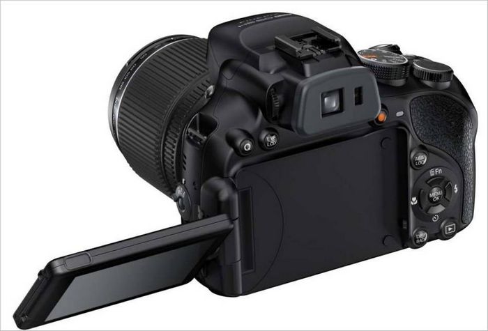 FUJIFILM FinePix HS50 kompaktkamera - roterende display