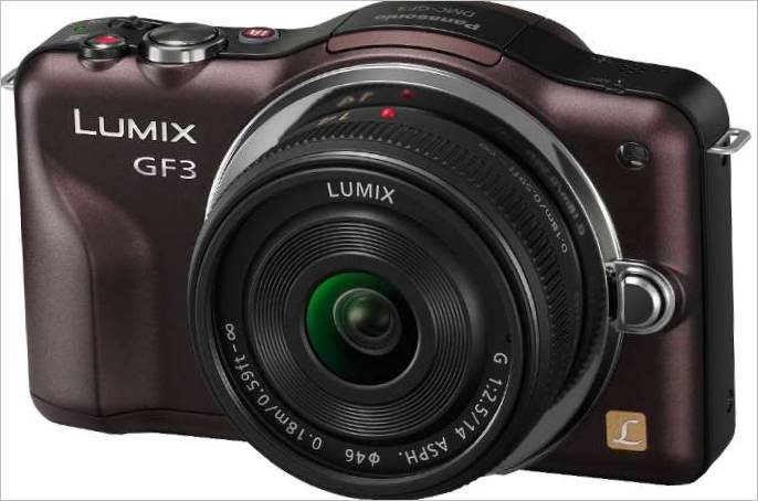 Panasonic Lumix DMC-GF3 kompaktkamera