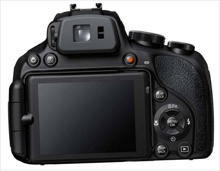 FUJIFILM FinePix HS50 kompaktkamera - display