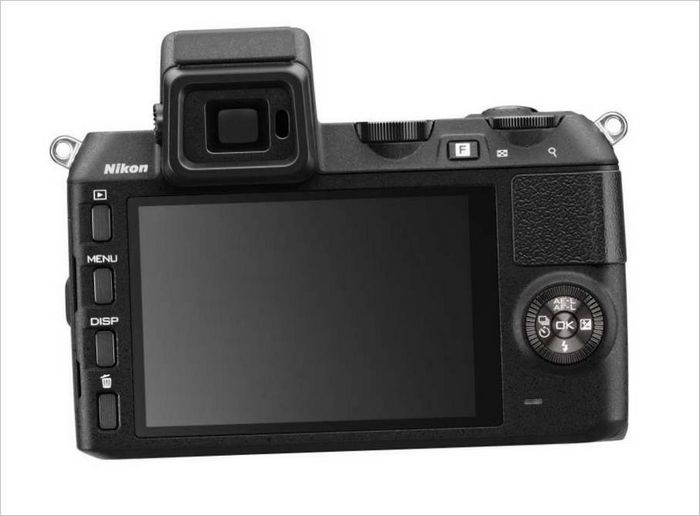 Nikon 1 V2 spejlløst kamera med spejlfrit display