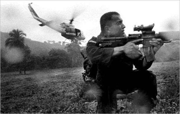 En militær operation i Colombia