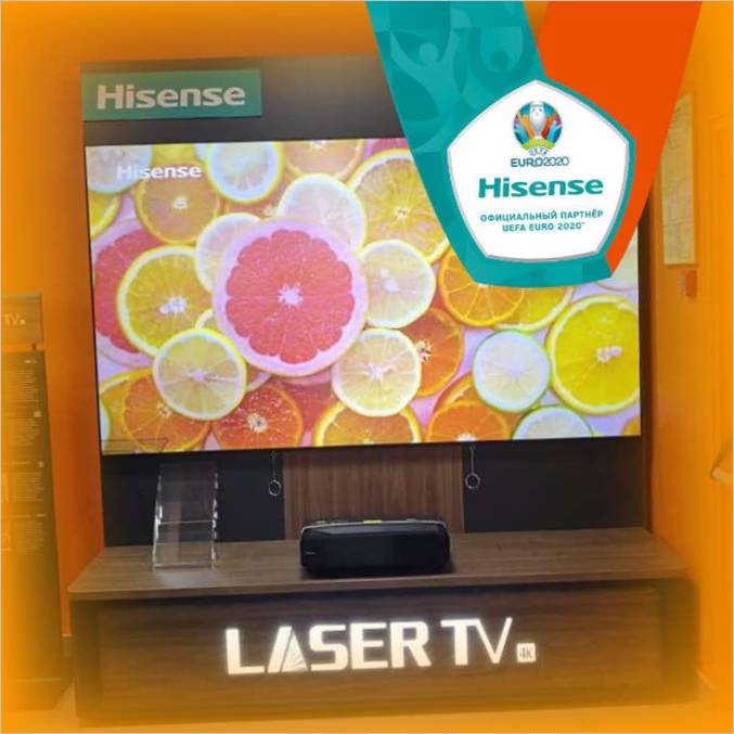 Laser-tv Hisense Laser-tv'er fra Hisense