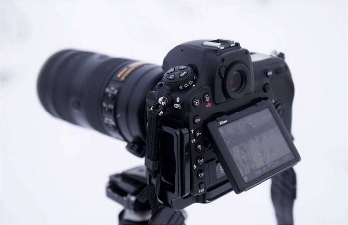 Nikon D850 kamera display