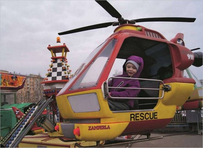 I helikopteren