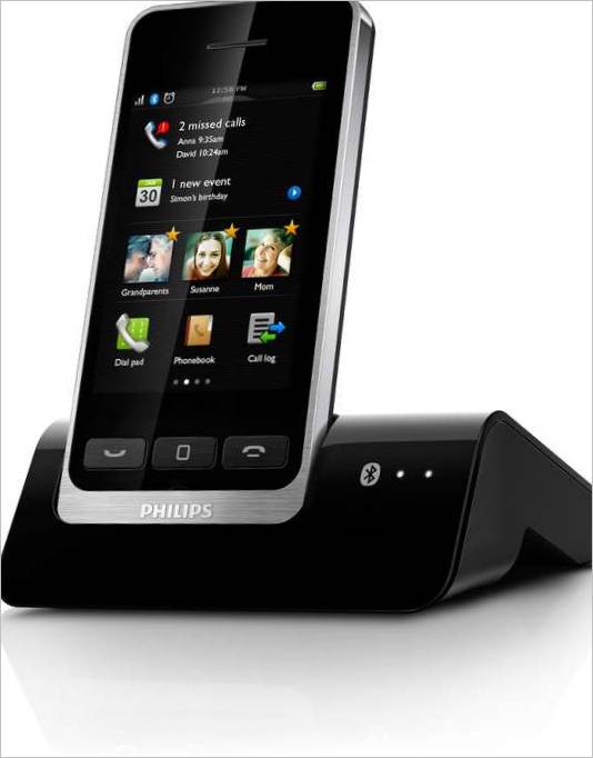 Philips S10 premium trådløs telefon