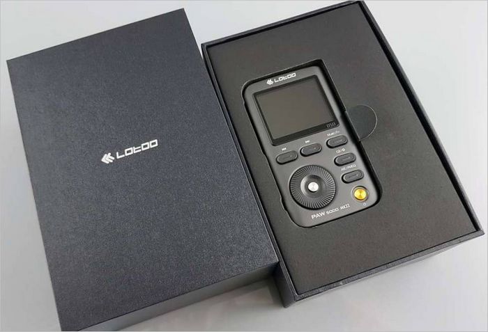 Lotoo paw 5000 MK2 boks Lotoo paw 5000 MK2-kassen